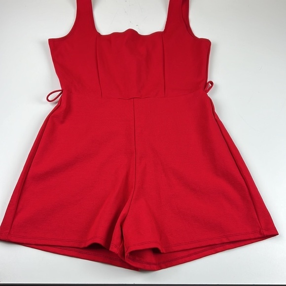 ROLLA Coster  Red Short Romper - Picture 2 of 11